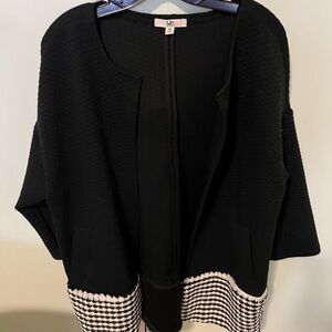 Ya Los Angeles Black and White Cardigan